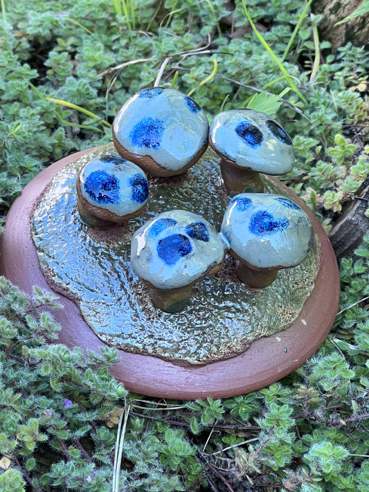 Faerie Garden Ornament Mushroom Circle