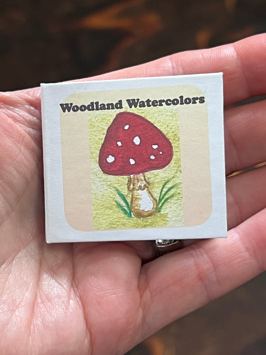 PDF Miniature Book "Woodland Watercolors"