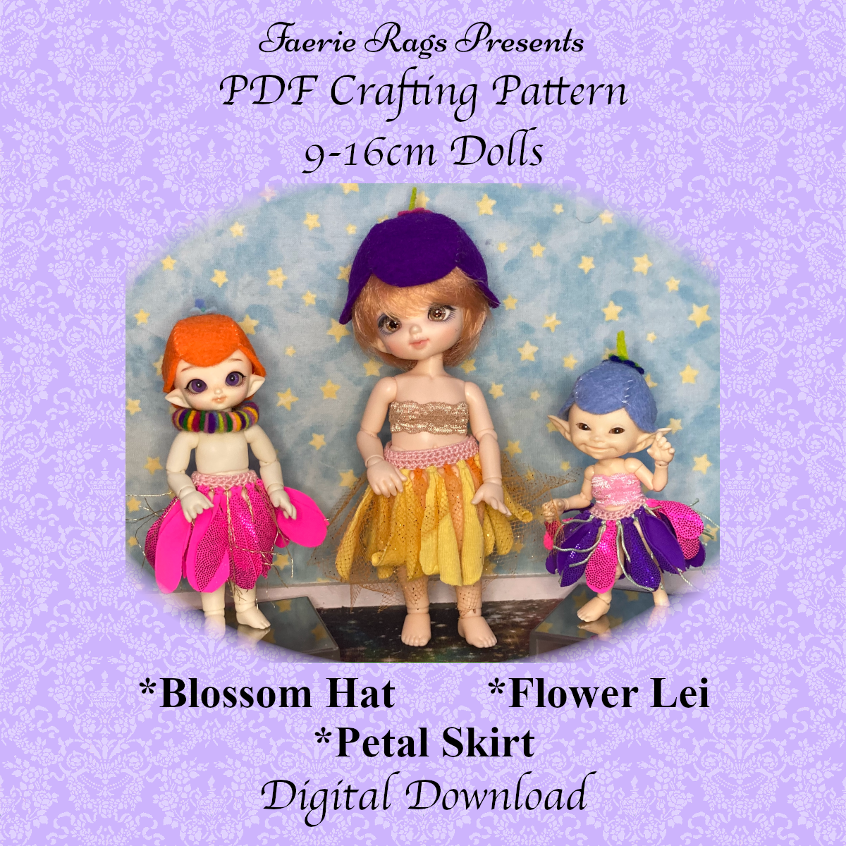 Blossom Hat and Petal Skirt