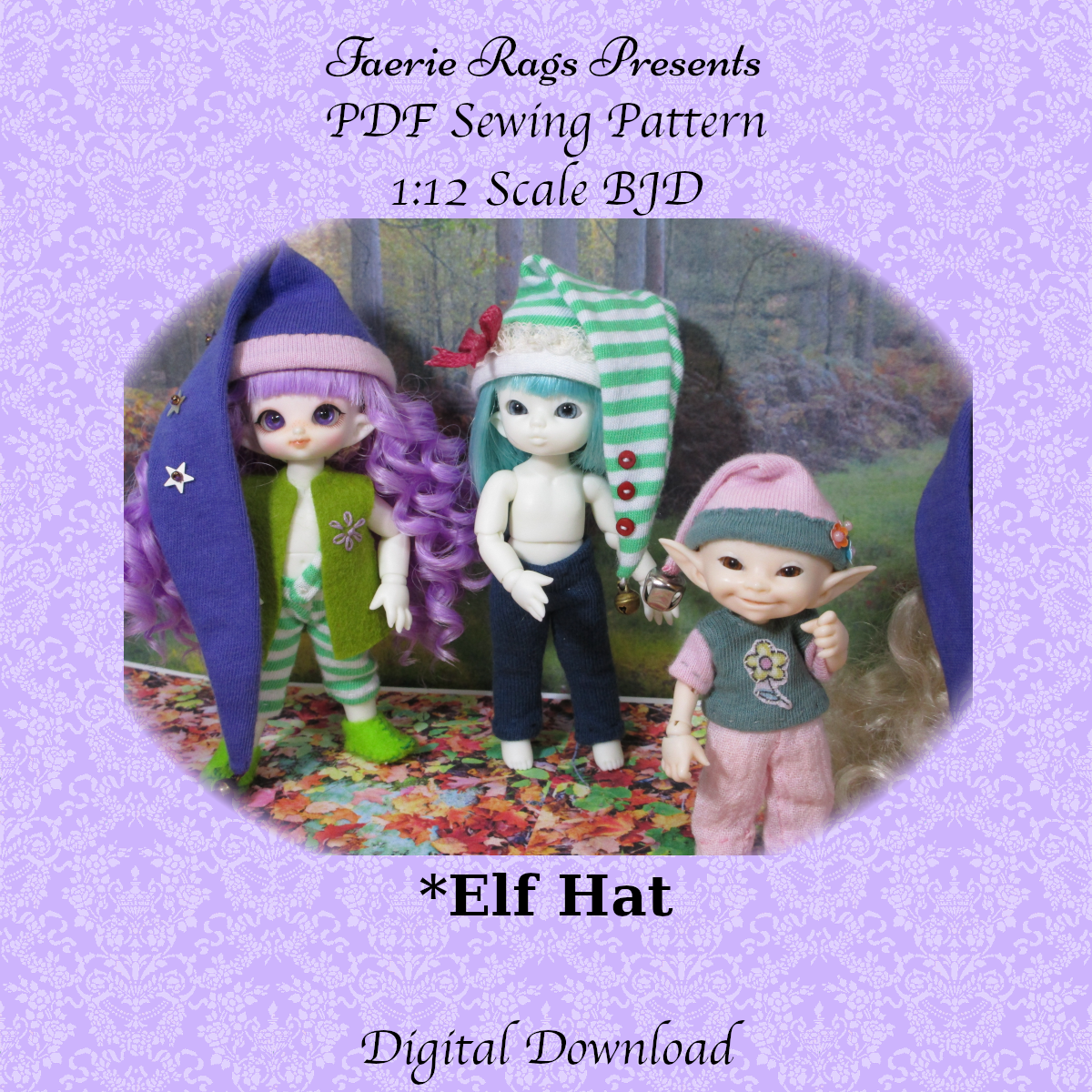 1:12 Scale BJD Elf Hat