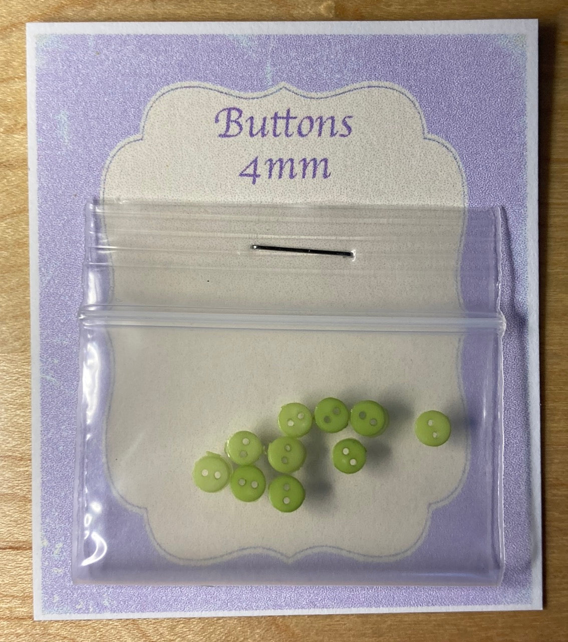 4mm Buttons Set of 10