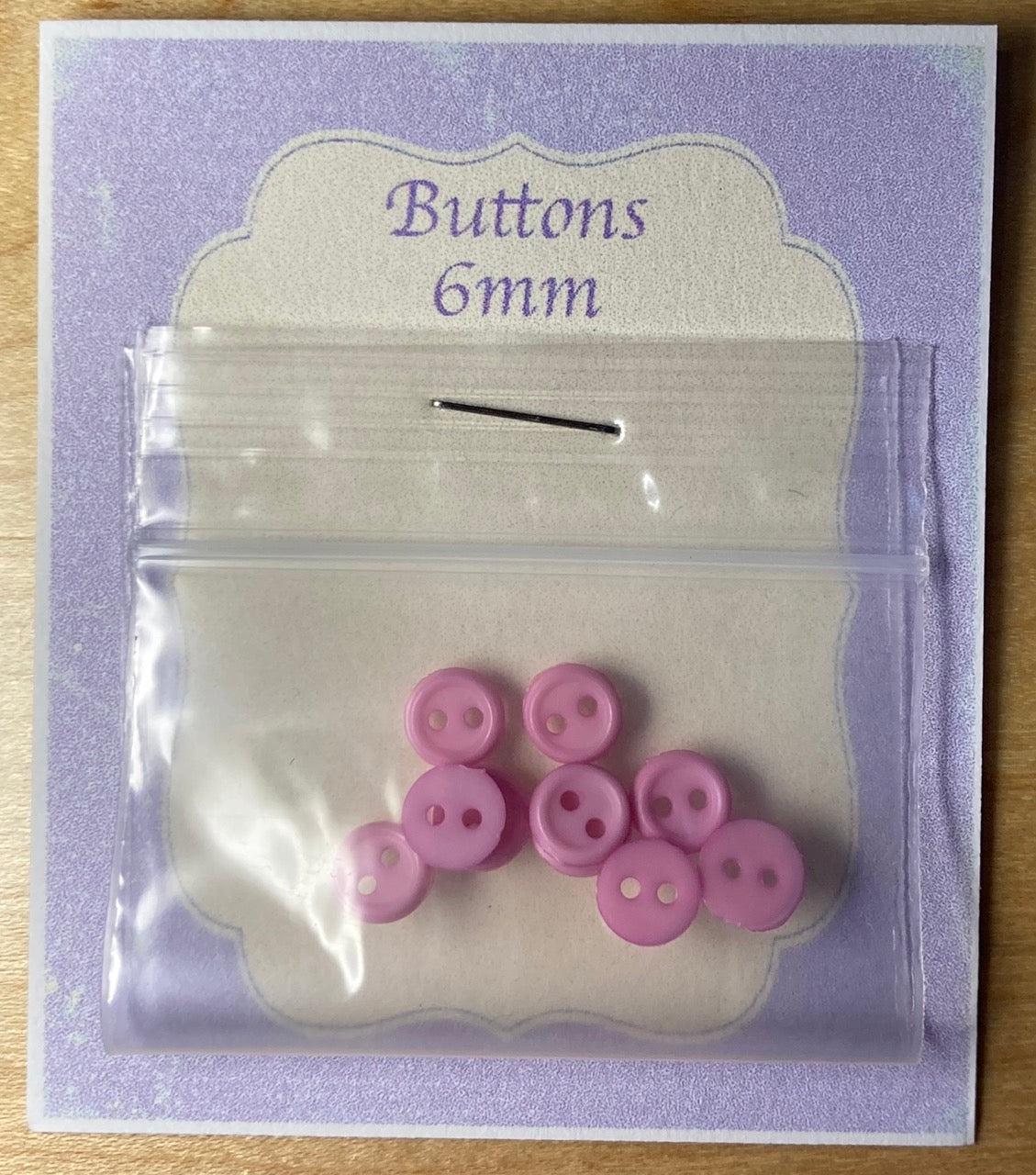 6mm Buttons Set of 10