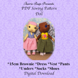 Brownie Child with Clothing