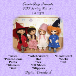 1:8 BJD Costume Elements