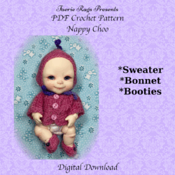 Nappy Choo Crocheted Layette