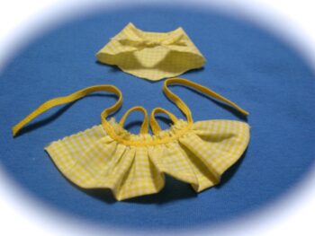 1:12 BJD Pinafore and Scarf - Image 4