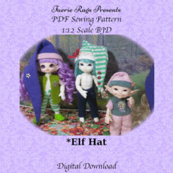 1:12 Scale BJD Elf Hat