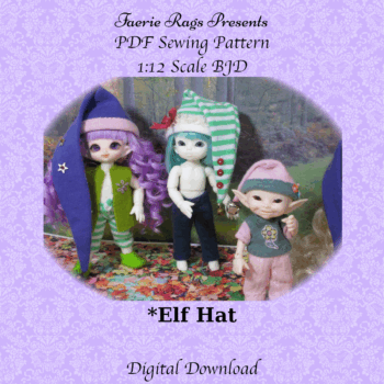 1:12 Scale BJD Elf Hat
