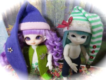 1:12 Scale BJD Elf Hat - Image 2