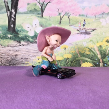1:12 BJD Wide Brimmed Hat - Image 3