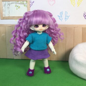 PukiPuki T-shirt, Skirt and Slippers - Image 2