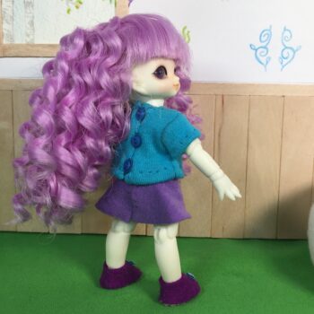 PukiPuki T-shirt, Skirt and Slippers - Image 3