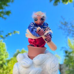 Baba Yaga Sculpture