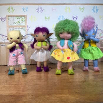 Custom Faerie Child doll - Image 4