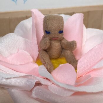 Custom Micro Felt Baby Doll - Image 3