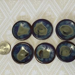 Miniature Plate Sets of 2 in Blue