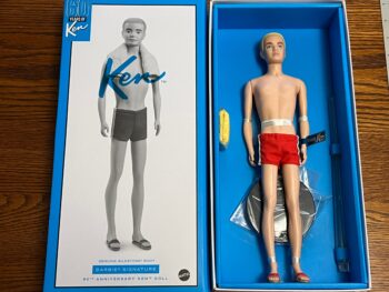 Ken 60th Anniversary Barbie Doll Vintage Reproduction Silkstone®