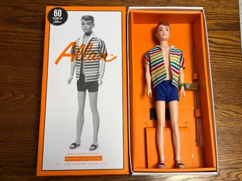 Allan 60th Anniversary Barbie Doll Vintage Reproduction Silkstone®
