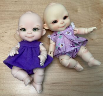 Nappy Choo Dress and Bloomers - Image 5