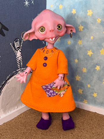 Halloween Pocket BJD Play Dress - Image 3
