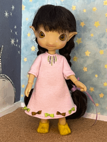 Halloween Pocket BJD Play Dress - Image 7