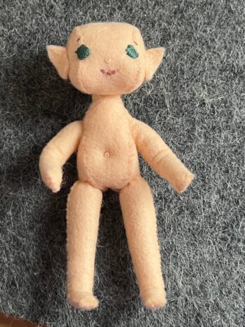 Custom Faerie Child doll - Image 10