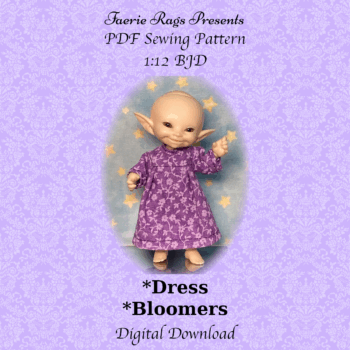 1:12 BJD Mori Girl/Prairie Dress