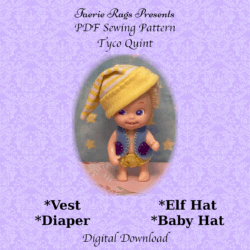 Tyco Quints Baby Elf Outfit