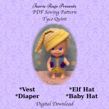 Tyco Quints Baby Elf Outfit