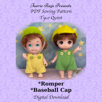 Tyco Quints Romper and Baseball Cap