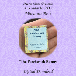 PDF Miniature Book "The Patchwork Bunny"