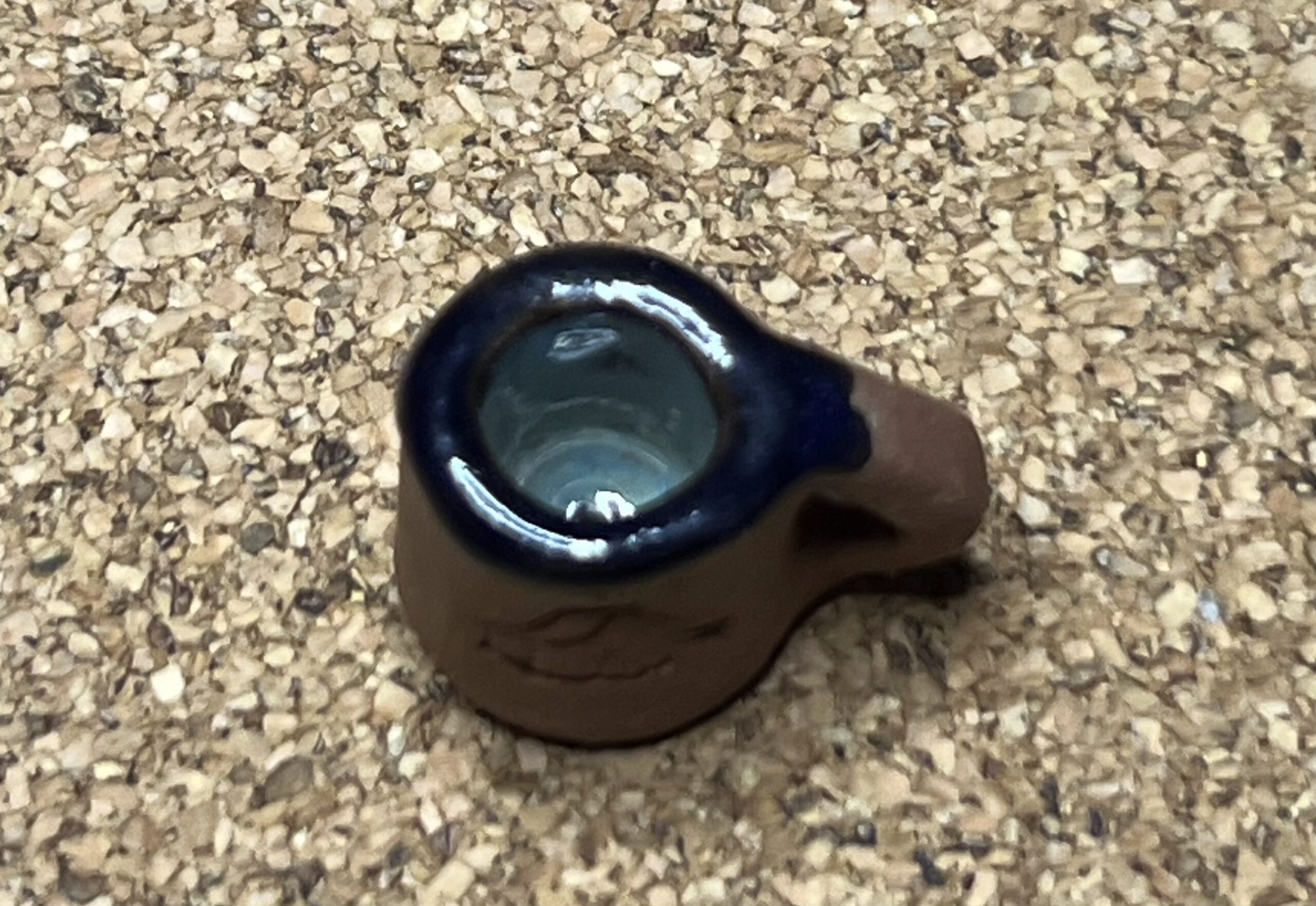 Our Tiniest Mug in black trim - Image 2